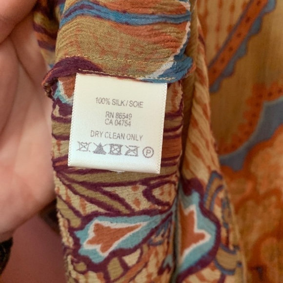 Tommy Bahama Sheer Top | Xs - Picture 2 of 4